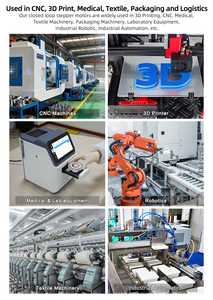 มอเตอร์แบบวงปิด 17 23 34 พร้อมไดรเวอร์สำหรับ CNC, เครื่องพิมพ์ 3 มิติ, ทางการแพทย์, สิ่งทอ, บรรจุภัณฑ์, โลจิสติกส์ มอเตอร์แบบวงปิดและ - Product Image 4