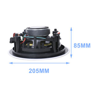 Altavoz de techo Premium sin montura con construcción de ABS y fácil instalación para cine en casa/oficinas/hoteles - Product Image 5