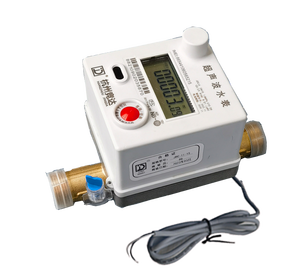 Compteur d'eau à ultrasons sans vanne / Laiton et plastique / Compteur numérique / Personnalisable OEM - Product Image 4