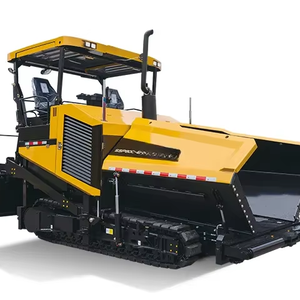 Pavoir d'asphalte multifonctionnel SSP80C-8H, largeur de pavage 8m, avec règle chauffante électrique, engin de construction routière sur chenilles - Product Image 1