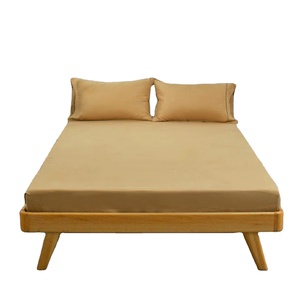 Home Soft <strong>Bedsheet</strong> 100% Organic Lyocell Fitted Sheet - Product Image 6