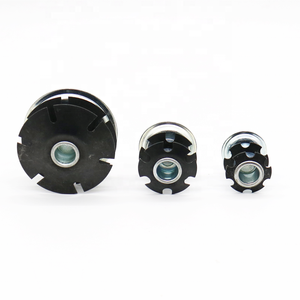 מחבר צינורות מתכת M6 M8 M10 לרהיטים, פקק חור לצינור, אום צינורות עם הברגה בצורת חמנית, אומי כוכב בהתאמה אישית - Product Image 4