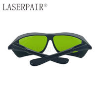 Lunettes de sécurité laser haute protection OD 8+ 1064 nm pour lasers à fibre, longueur d'onde 900-1100 nm