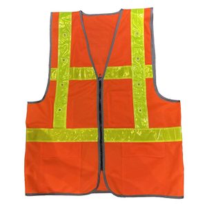 CITICITY Wholesales Visibility Lightweight Safety Vest <b>Led</b> Flashing Clothing <b>Working</b> Vest Men Reflective Vest with <b>Led</b> <b>Lights</b> - Product Image 4