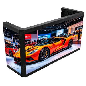 Table de DJ pliable en <span class=keywords><strong>cinq</strong></span> ou six parties, écran LED pour l'extérieur et l'intérieur, cabine de DJ pour club musical - Product Image 1