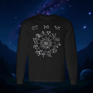 Camiseta de manga larga con diseño de Aries, Sol, Leo, Luna, Tauro y Astrología - Product Image 3