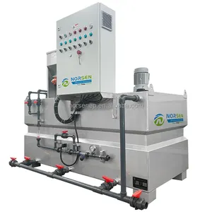 Polymer preparation unit SS304/316 automatic polymer dosing system chemical mixing &flocculation tank