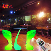 Ensembles de meubles de bar modernes pour bar à domicile et salon, usage hôtelier, table de bar LED étanche à économie d'énergie avec design écologique