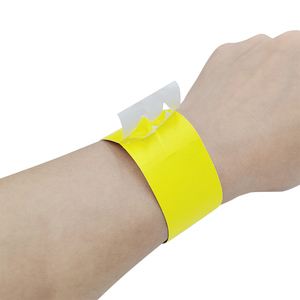 定制标志印刷纸手镯一次性NFC 213腕带迷你标签13.56兆赫射频识别二维码NFC腕带 - Product Image 2