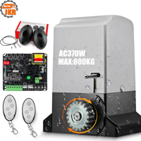 Moteur d'ouverture de portail coulissant automatique 370W avec limiteur à ressort, charge maximale 800KG et capteur infrarouge pour un fonctionnement sécurisé des portails et portes