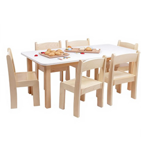 Meubles de garderie Montessori, mobilier pour la maternelle, équipement pour la crèche, table et chaise pour enfants - Product Image 3