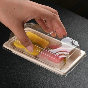 SenAng - Bandeja de Madera para Sushi para Llevar, Caja de Madera para Sushi, Fácil de Transportar - Product Image 5
