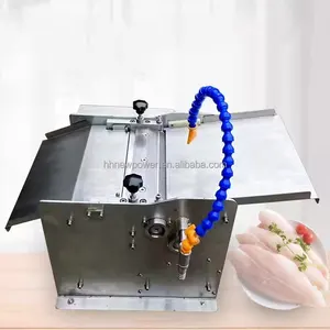 Otomatik Cod Sole kırmızı balık Snapper orkinos cilt kaldırma makinesi balık Skinner temizleme makinesi için Skinning balık