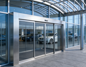 Diseño de Lujo con Muro Cortina de Vidrio, Estructura de Acero, Construcción Comercial, Concesionario de Automóviles, Tienda 4S - Product Image 4