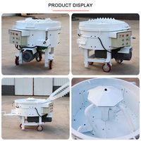 Malaxeur à béton portable pour mortier réfractaire coulable 100 kg 250 kg