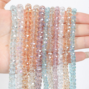 JD GEMS - Cuentas de <span class=keywords><strong>Cristal</strong></span> Facetadas al por Mayor, Cuentas Redondas, Cuentas Brillantes, Accesorios para Joyería, Manualidades y Suministros - Product Image 5