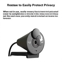Caméra Web Type-C HD 1080P pour Brio 300 avec cache de confidentialité et microphone pour conférences et appels vidéo à domicile/ordinateur
