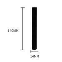 Grand flacon diffuseur de parfum 200ml 220ml vide en verre conique pour la maison avec bâtonnets en fibres épaisses