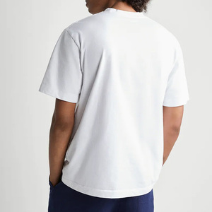 เสื้อยืดโอเวอร์ไซส์ผ้าคอตตอน100% ทรงบ็อกซี่เสื้อยืดธรรมดาโอเวอร์ไซส์180gsm เฮฟวี่เวตโลโก้ออกแบบได้ตามต้องการ - Product Image 4