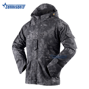 Camuflagem ao ar livre dos homens jaqueta tática para caminhadas winter blusão com G8 velo respirável e uniforme-jaqueta - Product Image 6