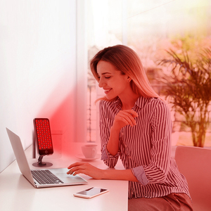 Lampu LED radiasi Portabel terapi, mesin perangkat PDT Panel lampu inframerah untuk penggunaan wajah - Product Image 3