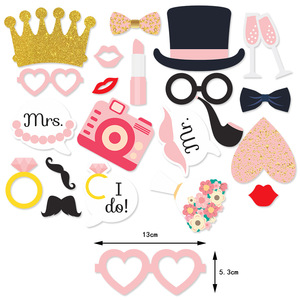 Decorazioni per Matrimonio, Accessori per Addio al Nubilato, <span class=keywords><strong>Team</strong></span> Sposa, Oggetti di Scena per Foto, Regali per Festa della Sposa - Product Image 3