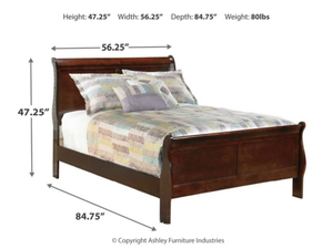 Cama de Matrimonio Estilo Luis Filipe Tradicional, con Panel de Madera Enchapada, Construcción de Ingeniería, Acabado Cálido y Elegante para Dormitorio - Product Image 5