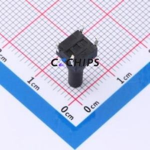 GT-TC116A-H140-L1 Tactile Switch Through hole Component (THT) Switch Single Pole Single Throw Round Button 1.6N Through Hole - Product Image 2