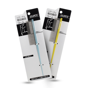 Baoli OEM Pettine di coda 25x180mm 14g acciaio inossidabile cane toelettatura pulci Pettine Pettine Pettine Pettine Pettine di coda di ratto per animali domestici - Product Image 6