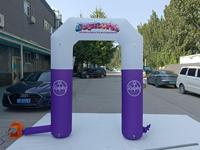Arche de marathon gonflable personnalisée en usine, gonflables publicitaires avec souffleur d'air électrique pour la promotion d'expositions
