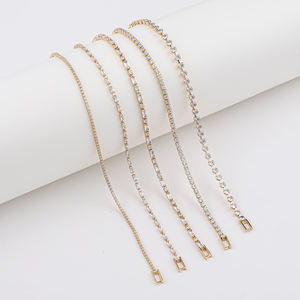 Bracelet Tennis Hypoallergénique Plaqué Or 18 carats avec Zircons pour Homme - Cadeau - CM <span class=keywords><strong>YIM</strong></span> - Product Image 1