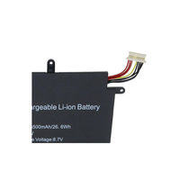 Batterie d'ordinateur portable de remplacement H-30137162P 2666144 pour BMAX MaxBook Y11 H1M6 JUMPER Teclast F5