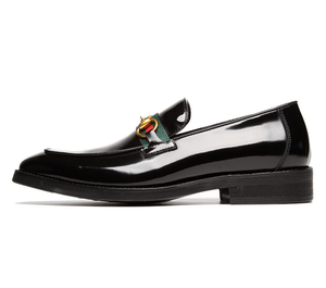 Nuove <span class=keywords><strong>Scarpe</strong></span> da <span class=keywords><strong>Uomo</strong></span> Eleganti Formali Slip-on con Altri Materiali Superiori Comode <span class=keywords><strong>Scarpe</strong></span> Singole - Product Image 5