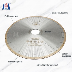 Hameçon industriel J Slot blanc argent haute fréquence diamant soudé lame de scie OEM pour marbre - Product Image 2