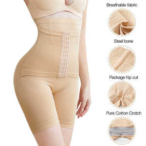 Femme Entrenador De Cintura Vientre Para Control De <span class=keywords><strong>La</strong></span> Barriga Taille Haute Contrôle Taille Formateur Corset Butt Lifter Shaper Panty - Product Image 2