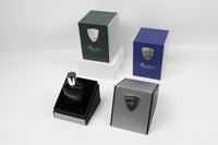 Fabrication de boîtes de parfum carrées personnalisables de 100 ml pour le stockage, flacon de parfum en verre transparent