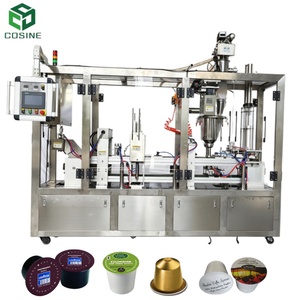 <span class=keywords><strong>Meilleur</strong></span> <span class=keywords><strong>prix</strong></span> pour une machine automatique de conditionnement de capsules de café en aluminium, machine de remplissage et de scellage de capsules de café K-Cup - Product Image 1