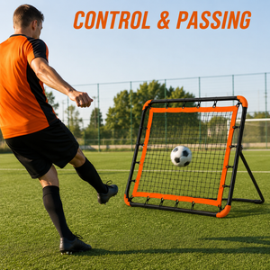Red de Rebote Portátil para Fútbol, Equipo de Entrenamiento Ajustable para Práctica de Pases, <span class=keywords><strong>Porteros</strong></span> y Control del Balón - Product Image 4