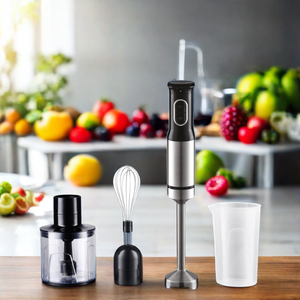 Mixeur Plongeant Portable pour Appareils Ménagers – Ensemble Compact avec Pieds Détachables pour Facilité d'Utilisation et de Nettoyage, Contrôle à Deux Vitesses pour Personnalisation - Product Image 1