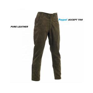 2025 Custom Hot-Summer Hunting Pants <b>Leather</b> Pant <b>Trousers</b> For <b>Men</b> Wholesale Custom Shooting-Pant For <b>Mens</b> - Product Image 1