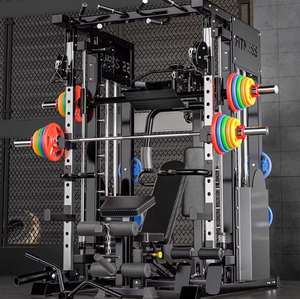 Tusks Tusks Tk28-em938e Bibo Appareil de fitness multifonctionnel commercial et domestique, Cadre d'entraînement complet, Machine Smith - Product Image 4