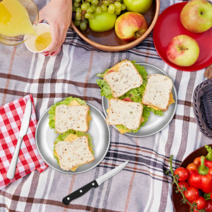 Stainless Steel Portable Picnic Utensils <strong>Set</strong> Cutlery <strong>Set</strong> For 2 Person 10pcs For Camping Picnic Outdoor Hiking Road Trips - Product Image 4