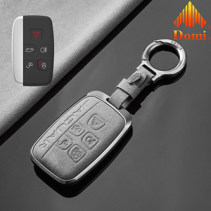 Custodia Protettiva Premium in Lega di Zinco e Pelle per Chiave Auto, Lusso per <span class=keywords><strong>Jaguar</strong></span> <span class=keywords><strong>F</strong></span>-<span class=keywords><strong>Pace</strong></span> XE XF XJ <span class=keywords><strong>F</strong></span>-Type E-<span class=keywords><strong>Pace</strong></span> e Land Rover Evoque - Product Image 2