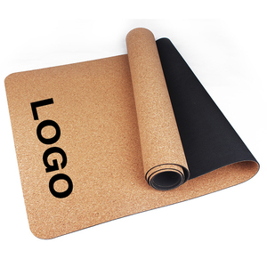Tapis épais en caoutchouc naturel de yoga TPE antidérapant mat de fitness avec logo personnalisé Yoga Eco Premium - Product Image 1