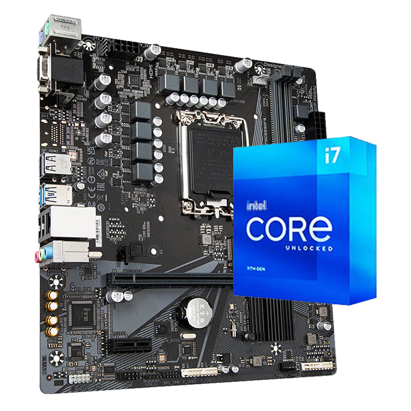 Motherboard with CPU Sockets Dual Power Efficiency