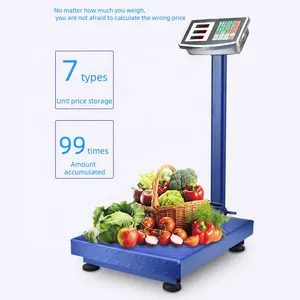 150KG 300KG Small Industrial Digital Weight Machine Price Stainless Steel Platform Scales