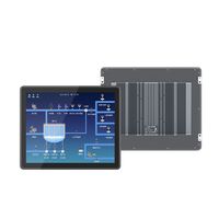 Moniteur LCD industriel capacitif IPS 17 pouces haute capacité, nouveau, avec cadre ouvert, boîtier en aluminium suspendu, USB BNC VGA