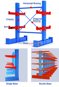 מחסן פיצוח מערכות פלדה ממכס כבד פלדה מחסן אחסון פרופיל פלדה מתלה מחסן - Product Image 5