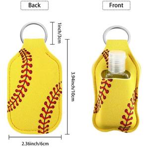 Porte-clés personnalisé vierge <span class=keywords><strong>avec</strong></span> manchon en néoprène et <span class=keywords><strong>bouteille</strong></span> <span class=keywords><strong>de</strong></span> désinfectant pour les mains <span class=keywords><strong>de</strong></span> 30 Ml - Product Image 6