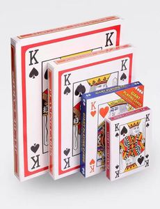 Cartes à jouer promotionnelles surdimensionnées personnalisées format A4+ pour mariages et campagnes publicitaires multi-pliages - Product Image 5